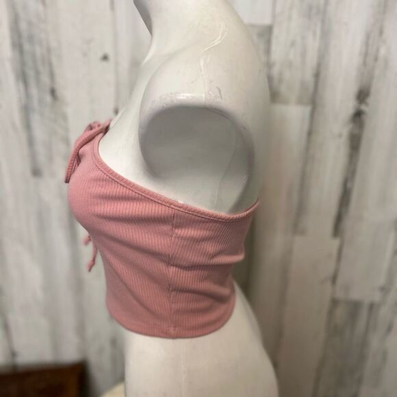 Pink strapless top - Picture 6 of 8